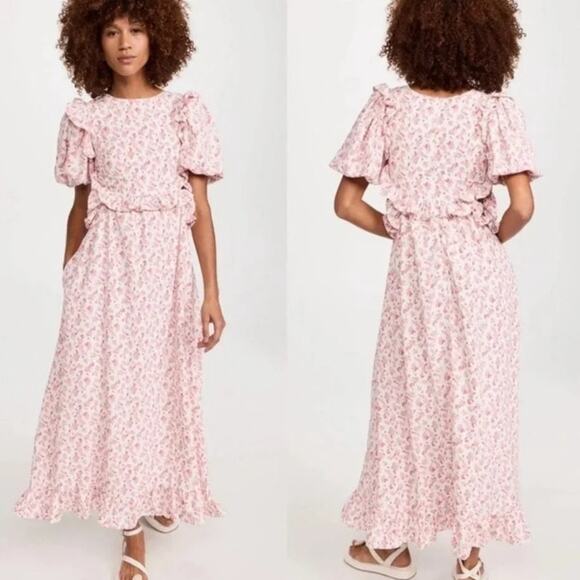 Sister Jane Floral Maxi Dress - Cut Out Side Design - Picture 1 of 8